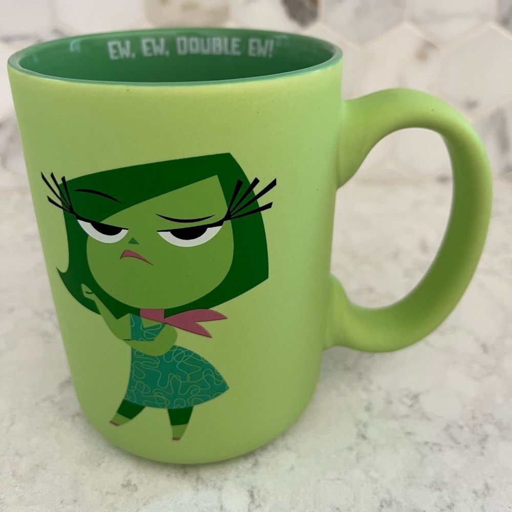 Disney Inside Out Disgust “Ew” Soft Touch Mug - 16 oz